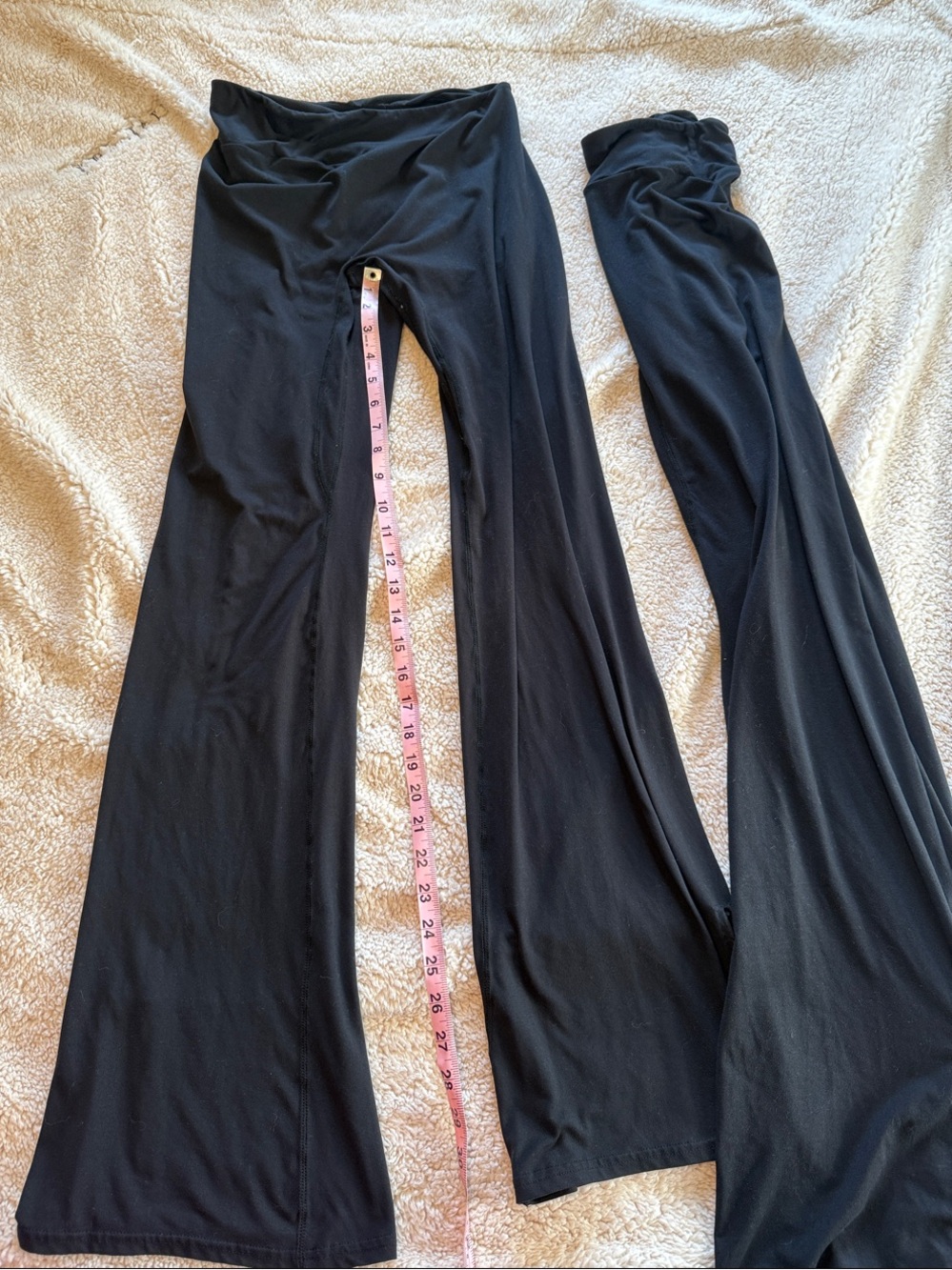 Woman’s yoga Black Flare Leggings - Comfortable Everyday Bottoms